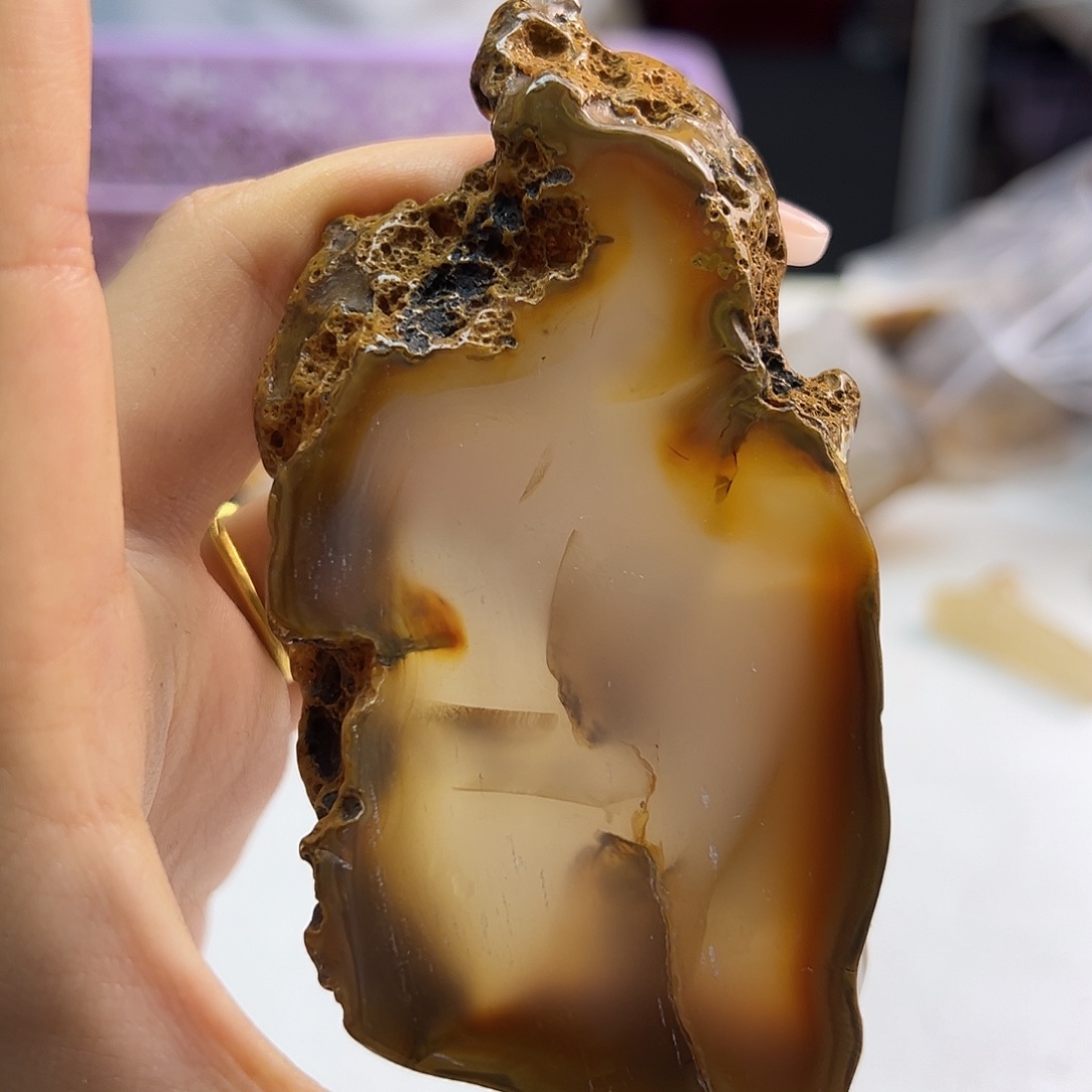玛瑙/玉髓未镶嵌项链