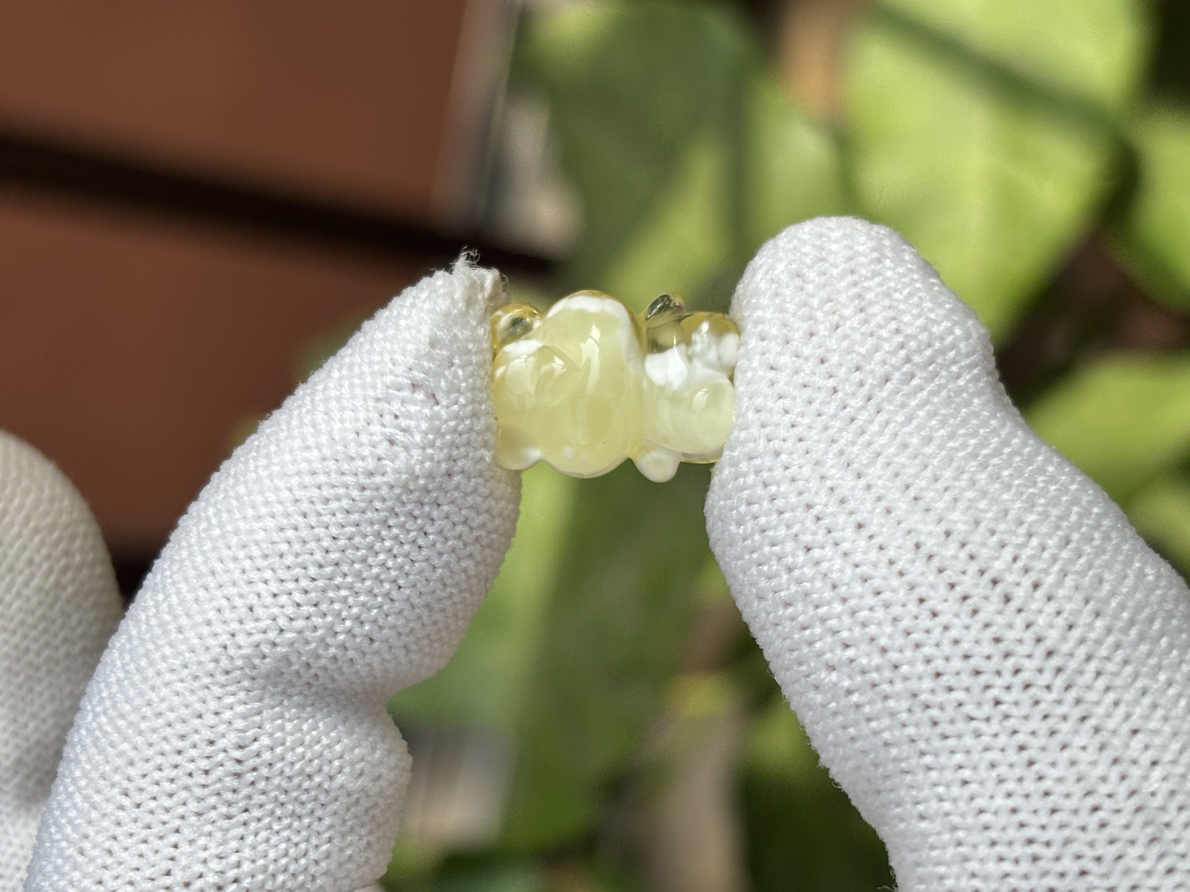 4932天然蜜蜡琥珀小熊配饰11x14.8x10.7mm