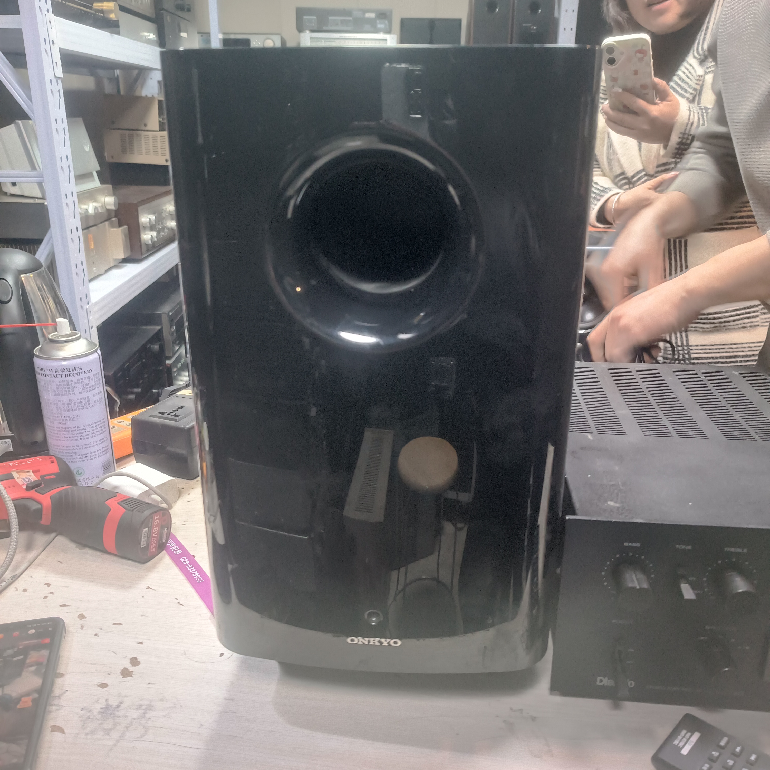 8新 HP/惠普 8新 二手安桥低音炮 501E 运费自理 不包退换