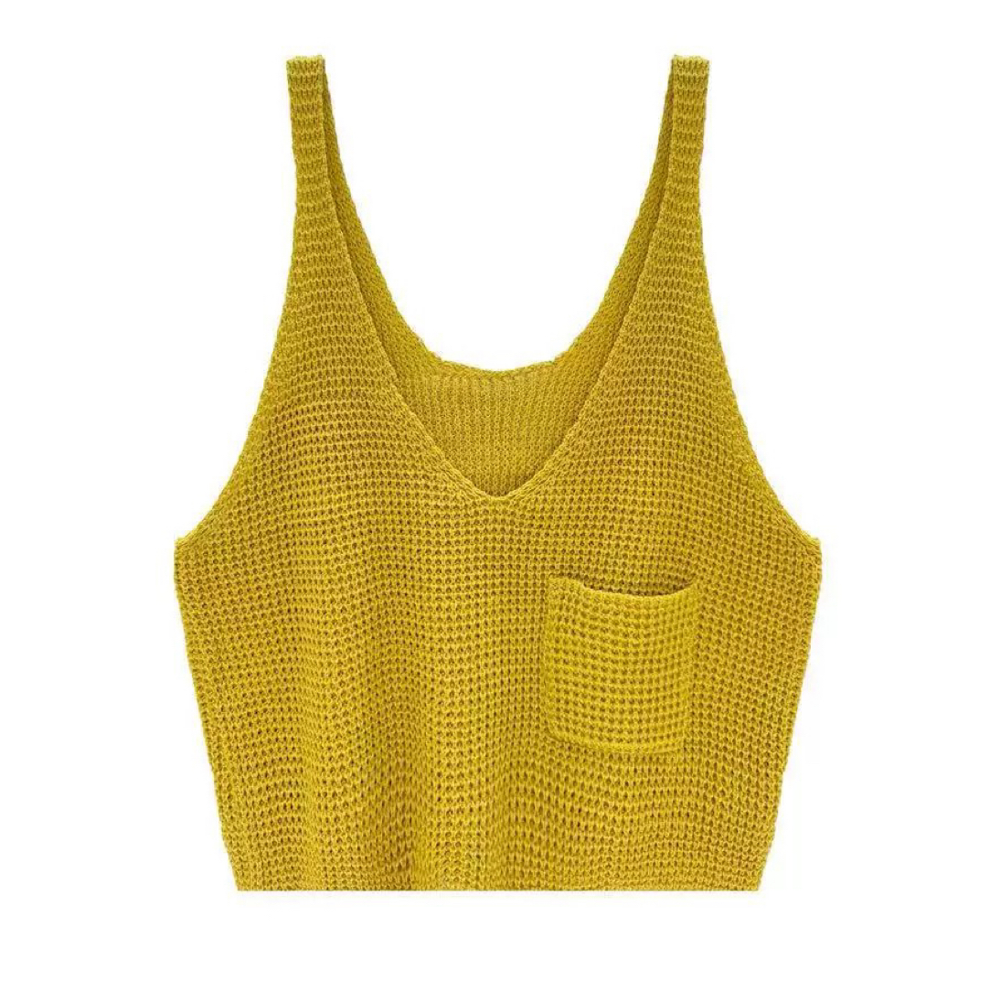 韩系chic叠穿毛衣吊带女短款宽松外穿洋气针织背心百搭休闲小马甲