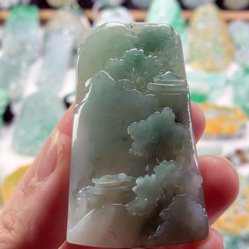 【闪购商品】翡翠吊坠(不含链)未镶嵌
