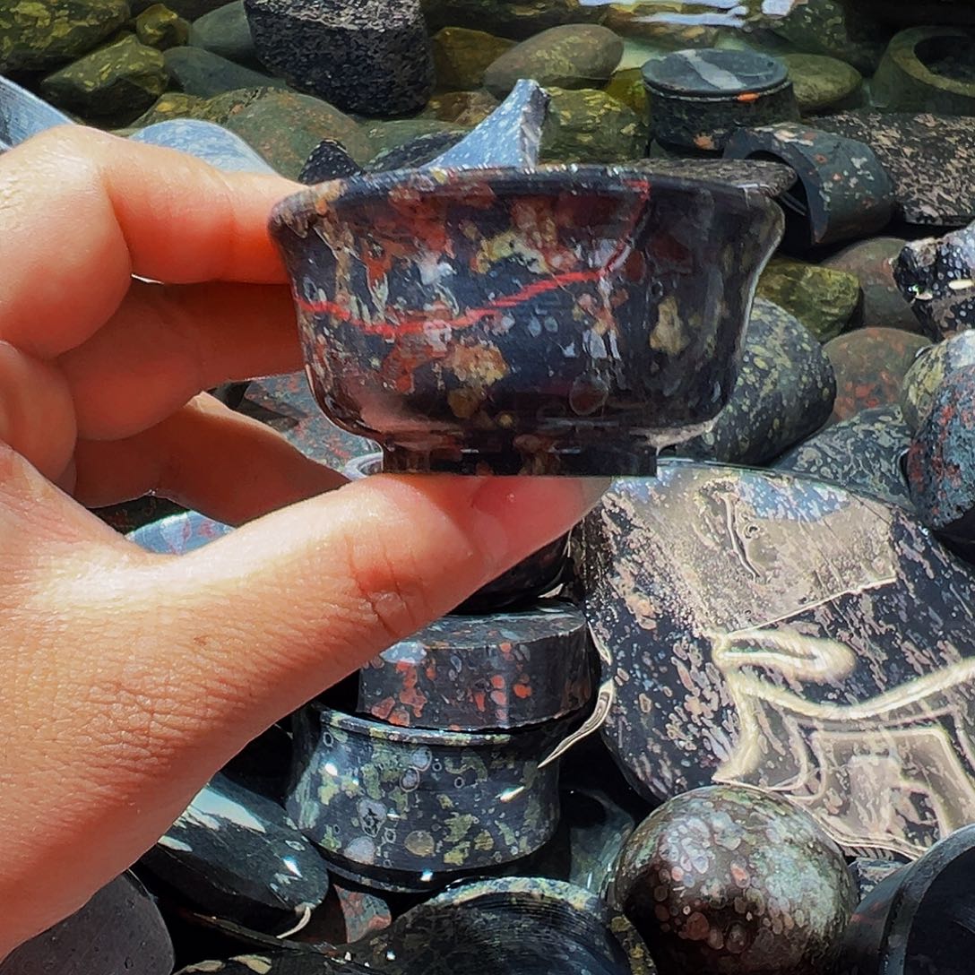 梅花玉鱼缸石茶周边不退不换