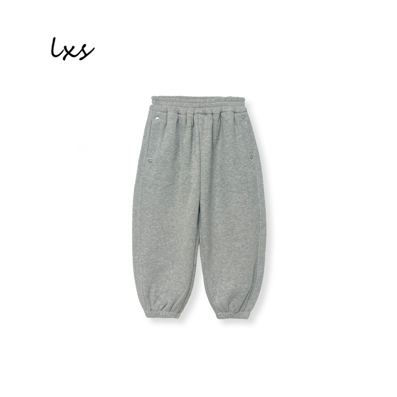 舅舅严选童装儿童男童休闲裤韩版春秋拼接时尚字母休闲宽松裤Q911