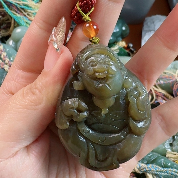 和田玉把件未镶嵌