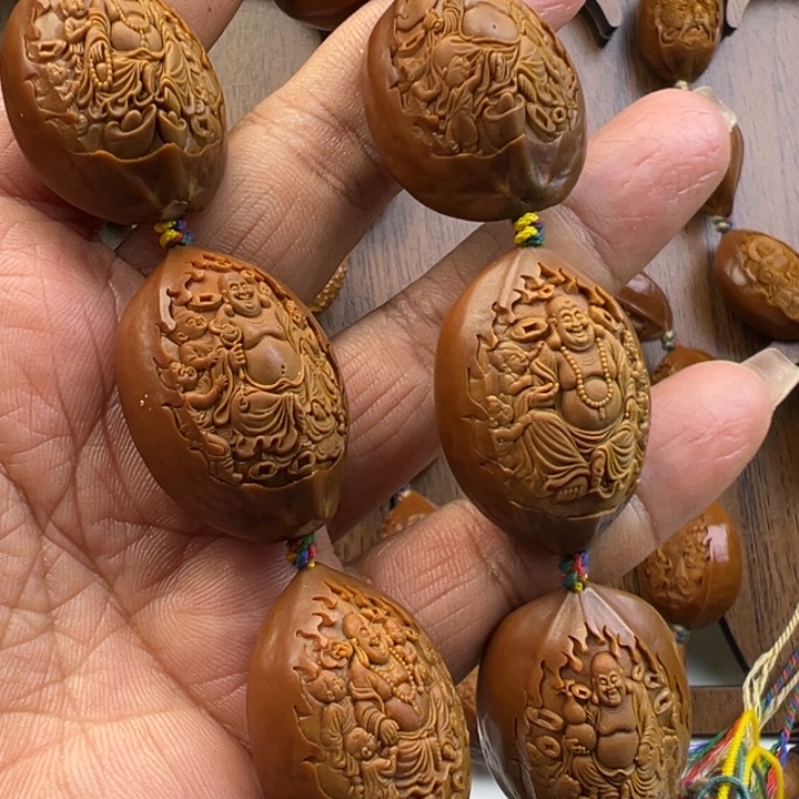 橄榄核手串/手链2.5童子弥勒