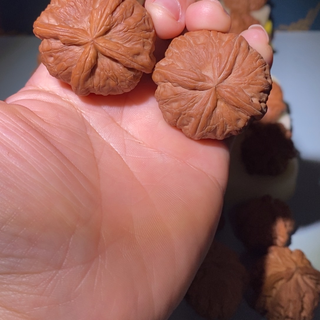 吊坠文玩核桃朱*璋41四楞元宝