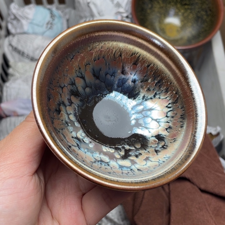 茶盏建窑建盏主人杯