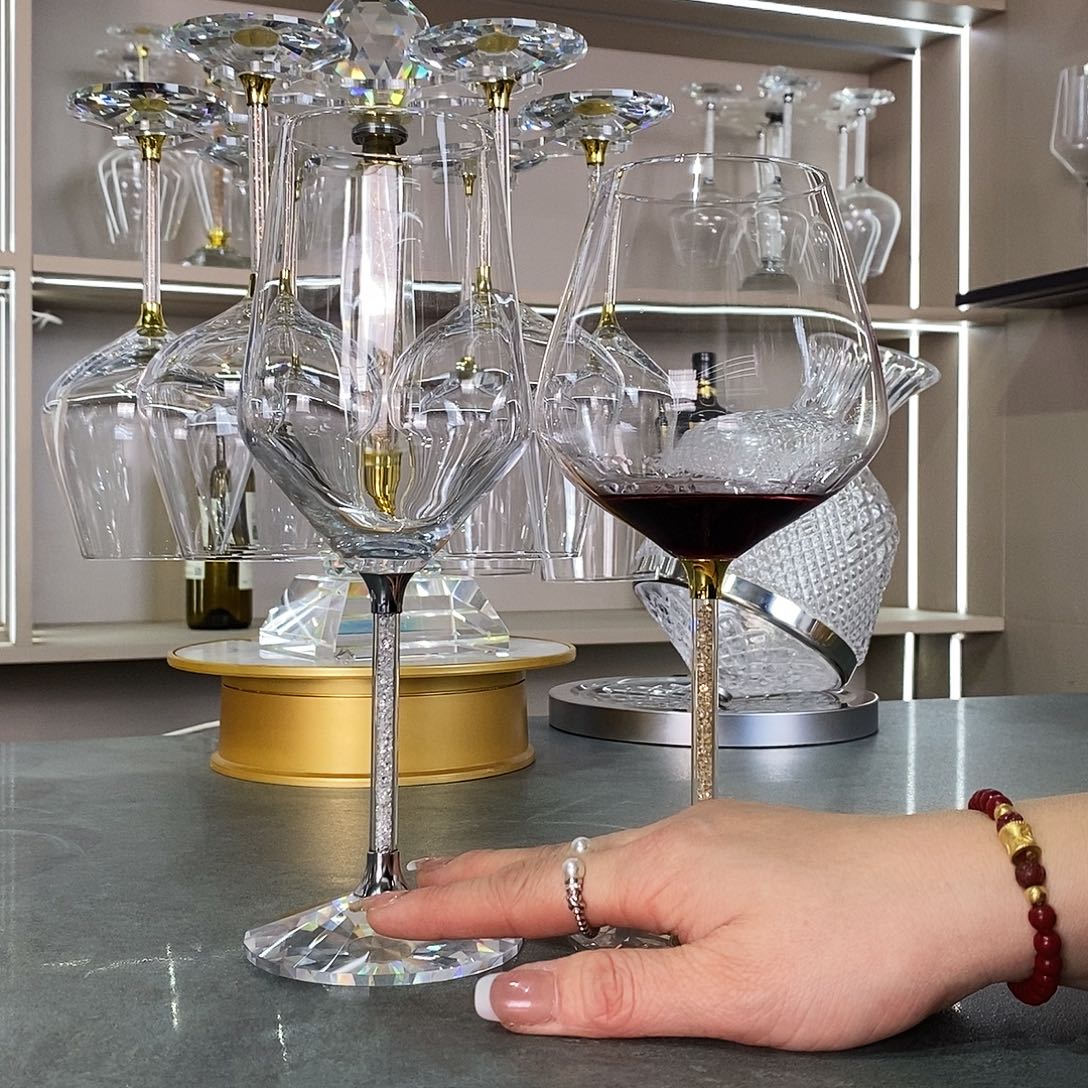 手柄款水晶玻璃550金钻1支 420银钻1支