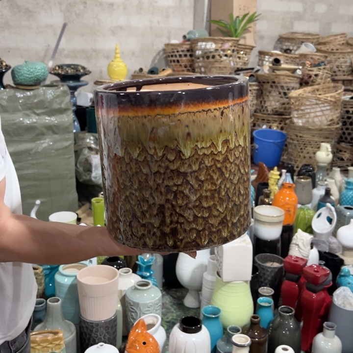 瓶高度24厘米口径21厘米微瑕捡漏