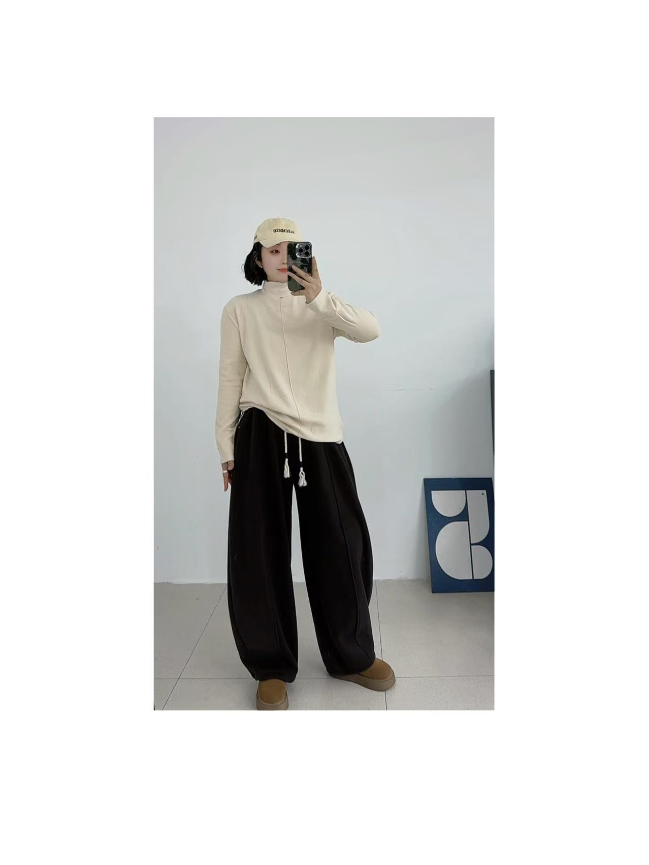 【德绒半高领】百搭显瘦德绒半高领打底1321