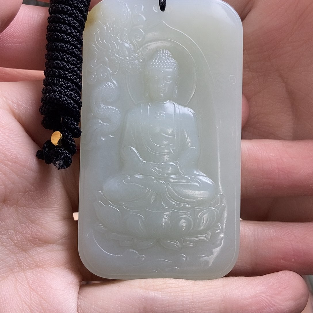 和田玉（糖玉）颈饰未镶嵌