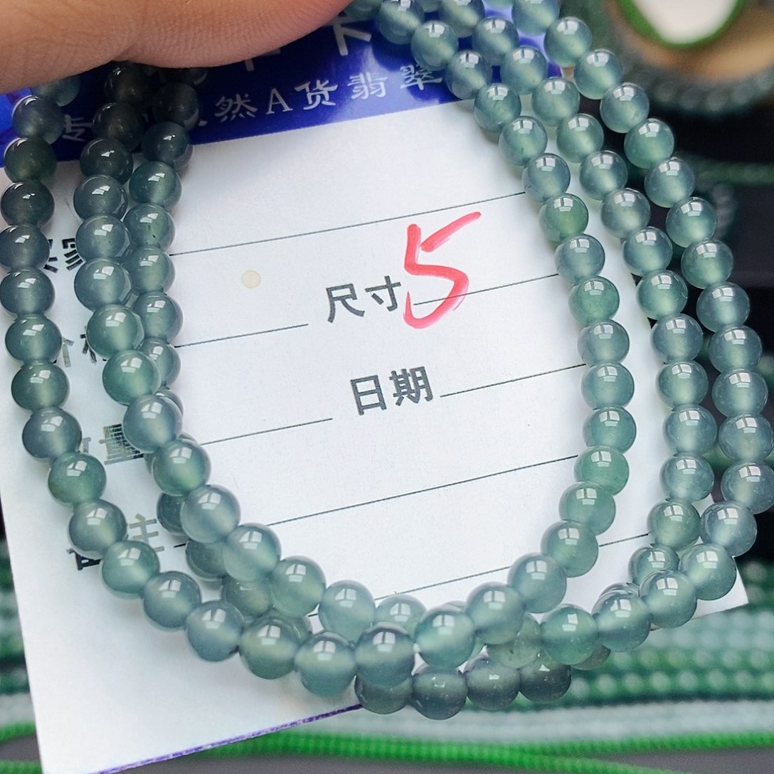 翡翠未镶嵌手链翡翠