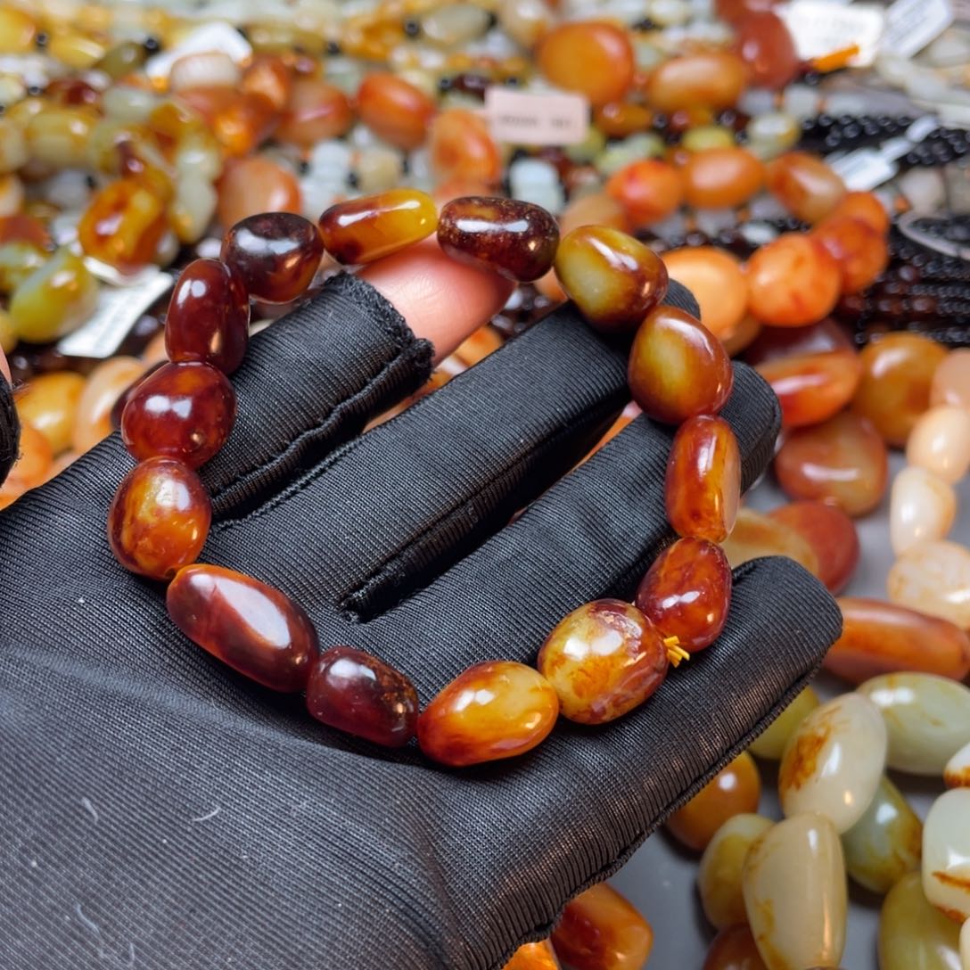 和田玉手链未镶嵌