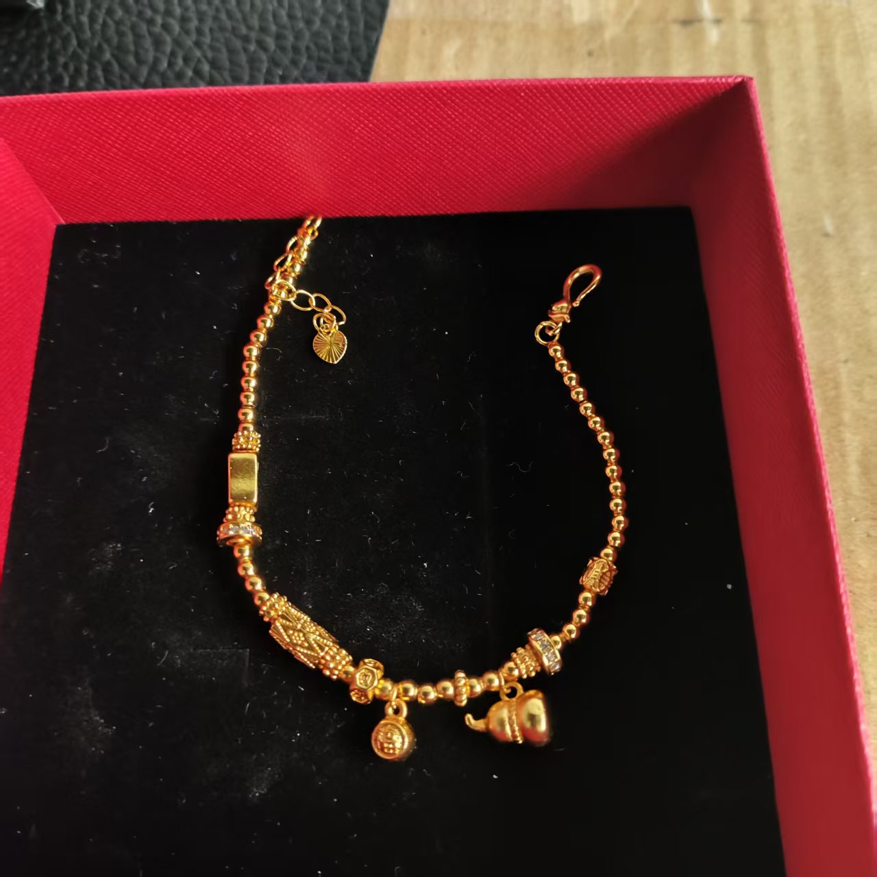 南顺严选--纳福时尚百搭小葫芦珠珠手链a42DH