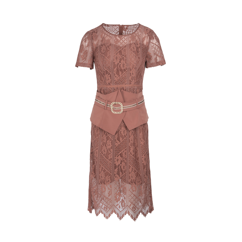 【粉丝福利】春季连衣裙蕾轻奢时尚百搭女士设计师AA1222321101