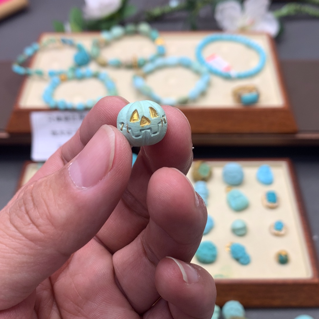 绿松石12未镶嵌X****i配饰