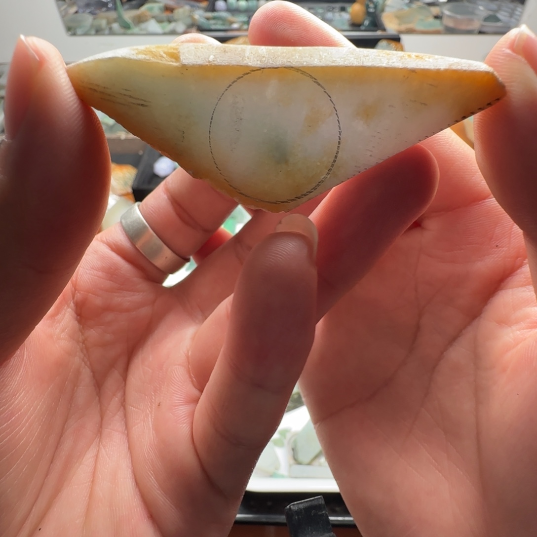 定制翡翠未镶嵌材料
