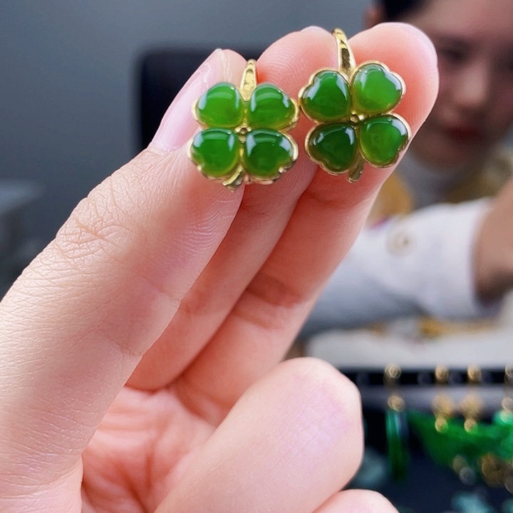 和田玉珠宝奇石银S925镶嵌