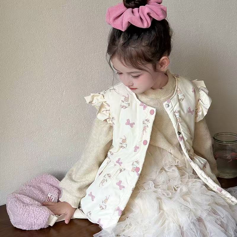 【Suger Yuu】自制品牌高货女童【蝴蝶结马甲】99252