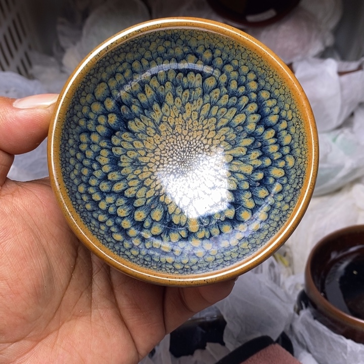 茶盏建盏喝茶主人杯茶杯