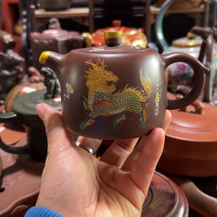 茶壶紫砂紫砂壶收藏起来吧