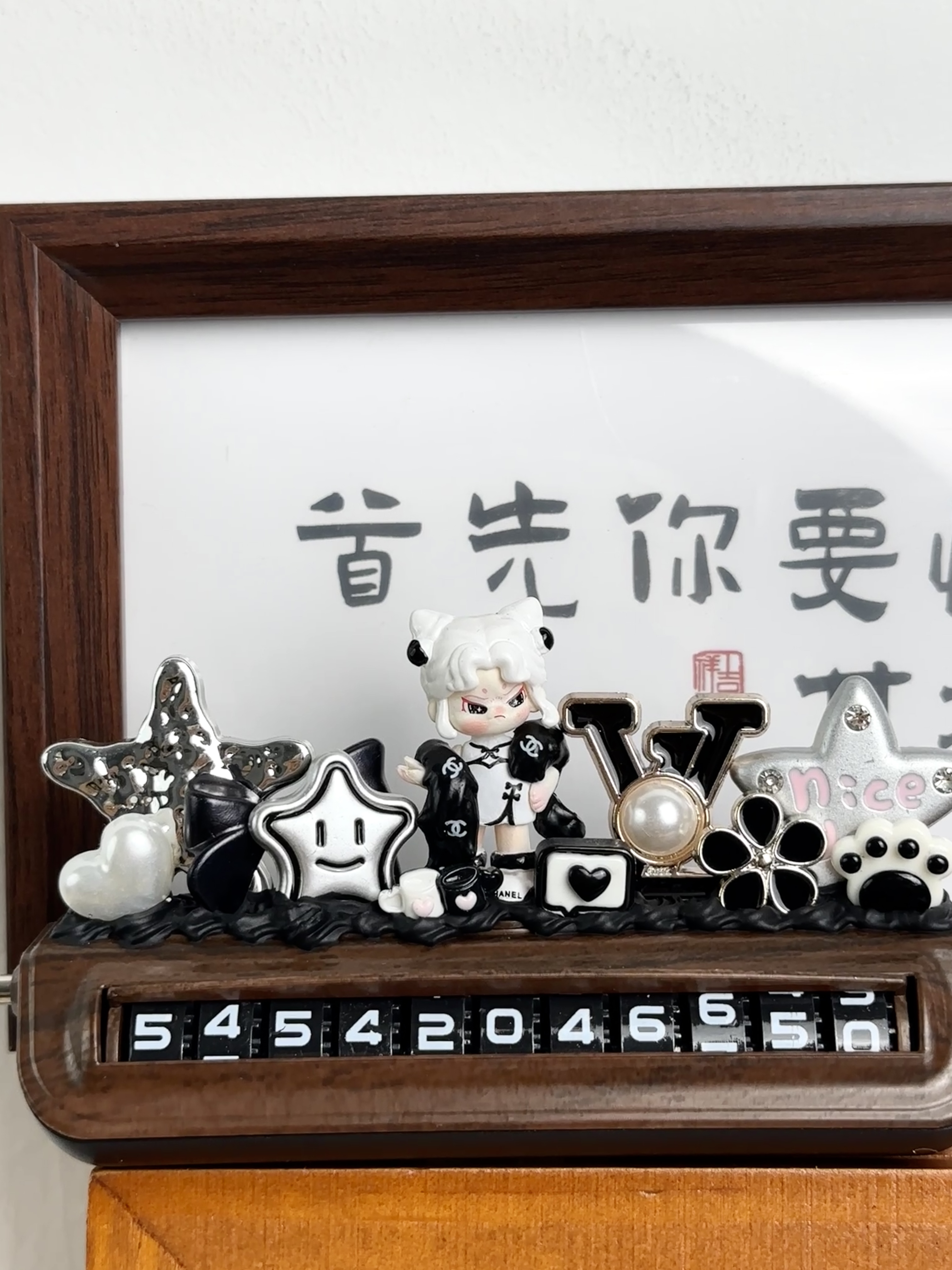 潮玩萌粒diy奶油胶组合