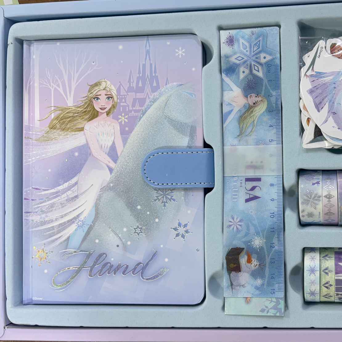 冰雪公主文创文具手帐本礼盒套装