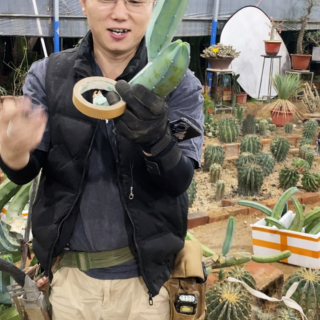 挖***呀11号选手。           