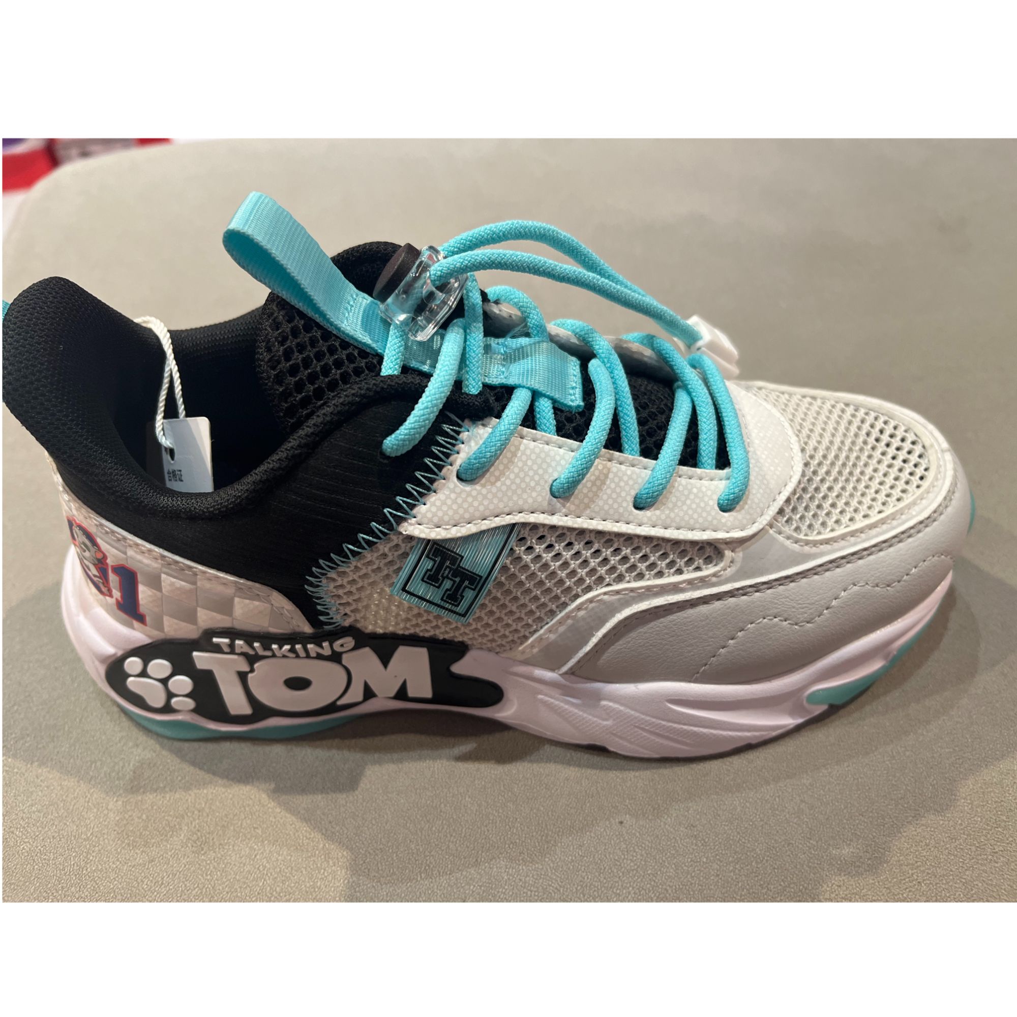 男童女童夏季单网透气耐磨运动鞋凉鞋