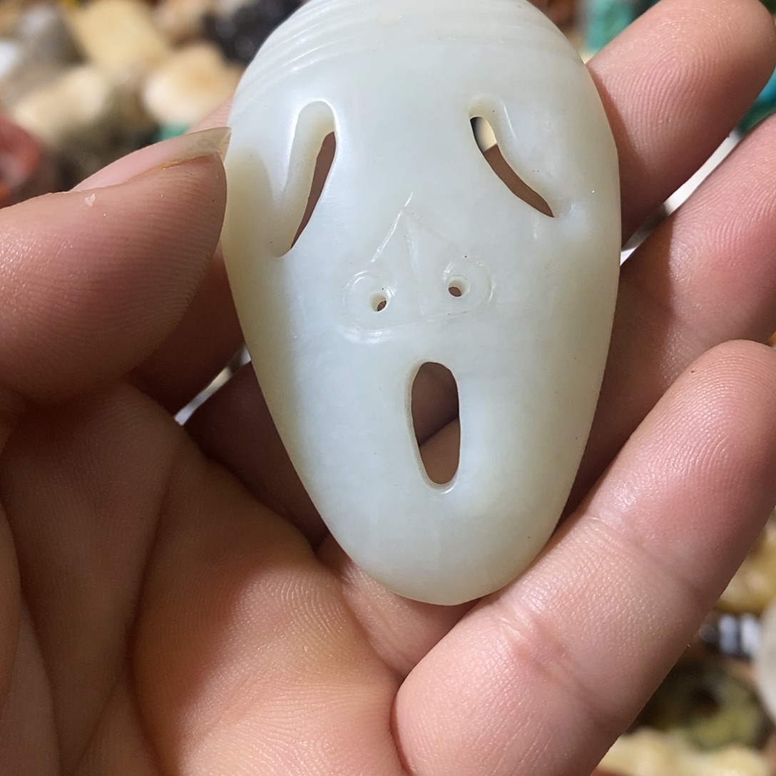 和田玉（糖玉）未镶嵌挂件