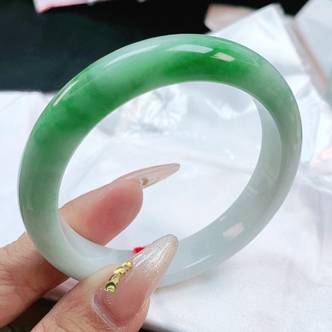 未镶嵌手镯翡翠2507