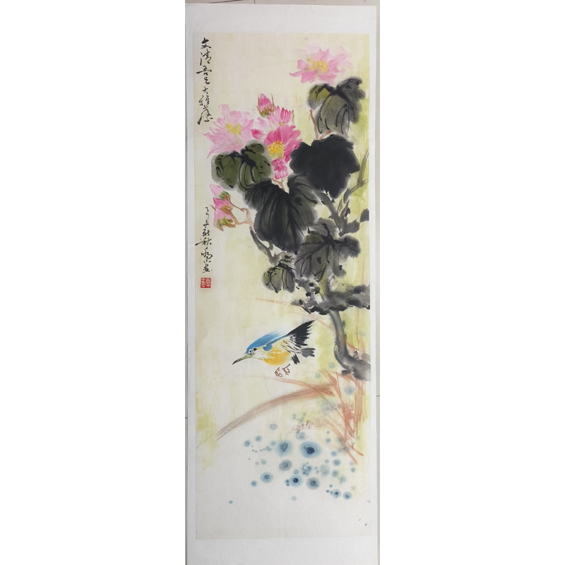 04-乔木-花鸟作品-98*34