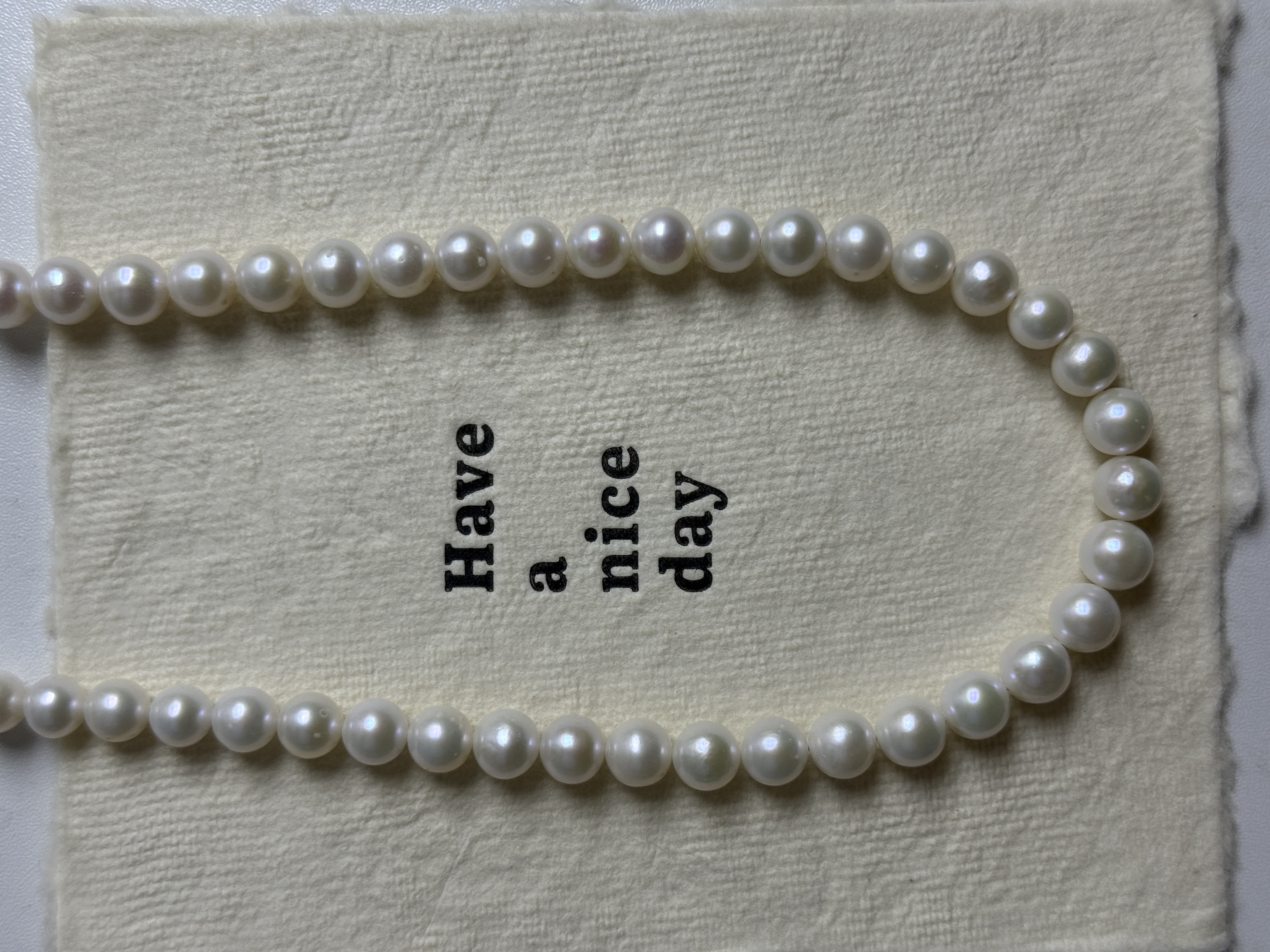 天然珍珠项链（213824）