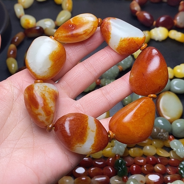 广***号和田玉未镶嵌手链