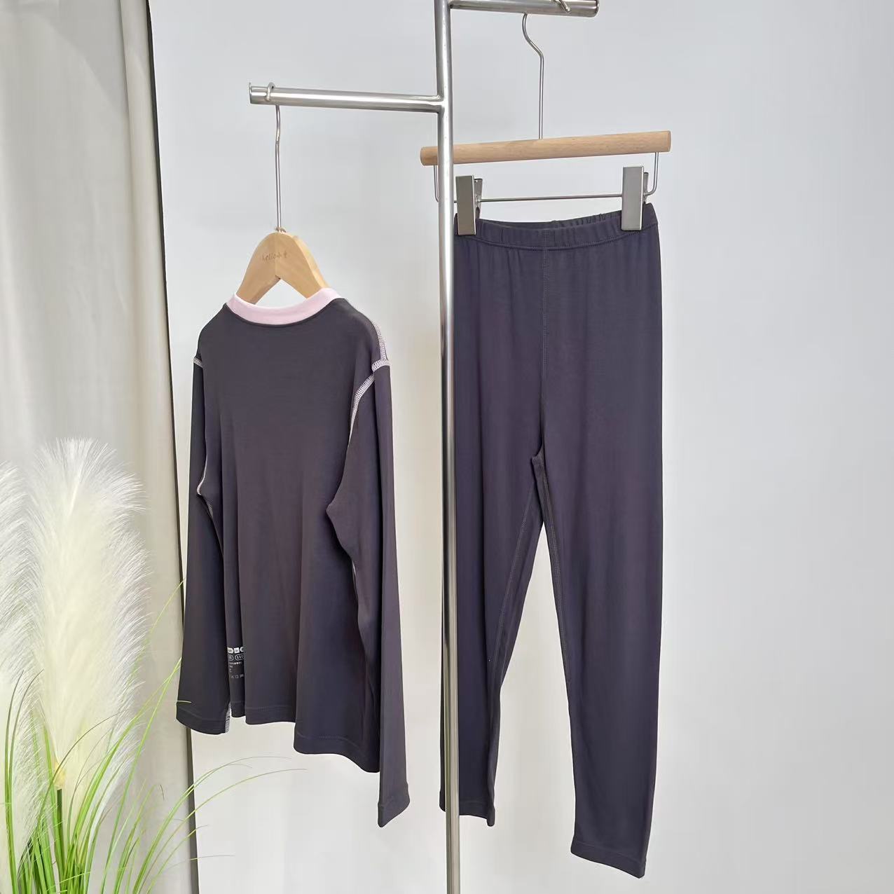 秋冬家居服套装灰色 6148舒系