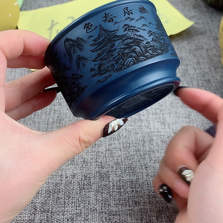 紫砂茶杯高端主人杯