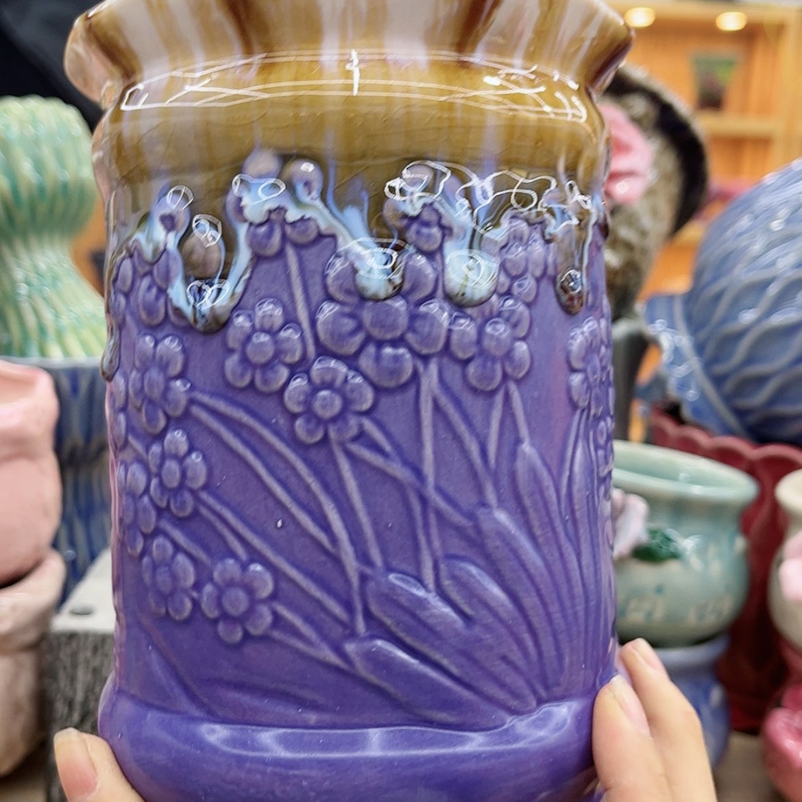 【闪购商品】陶瓷花盆