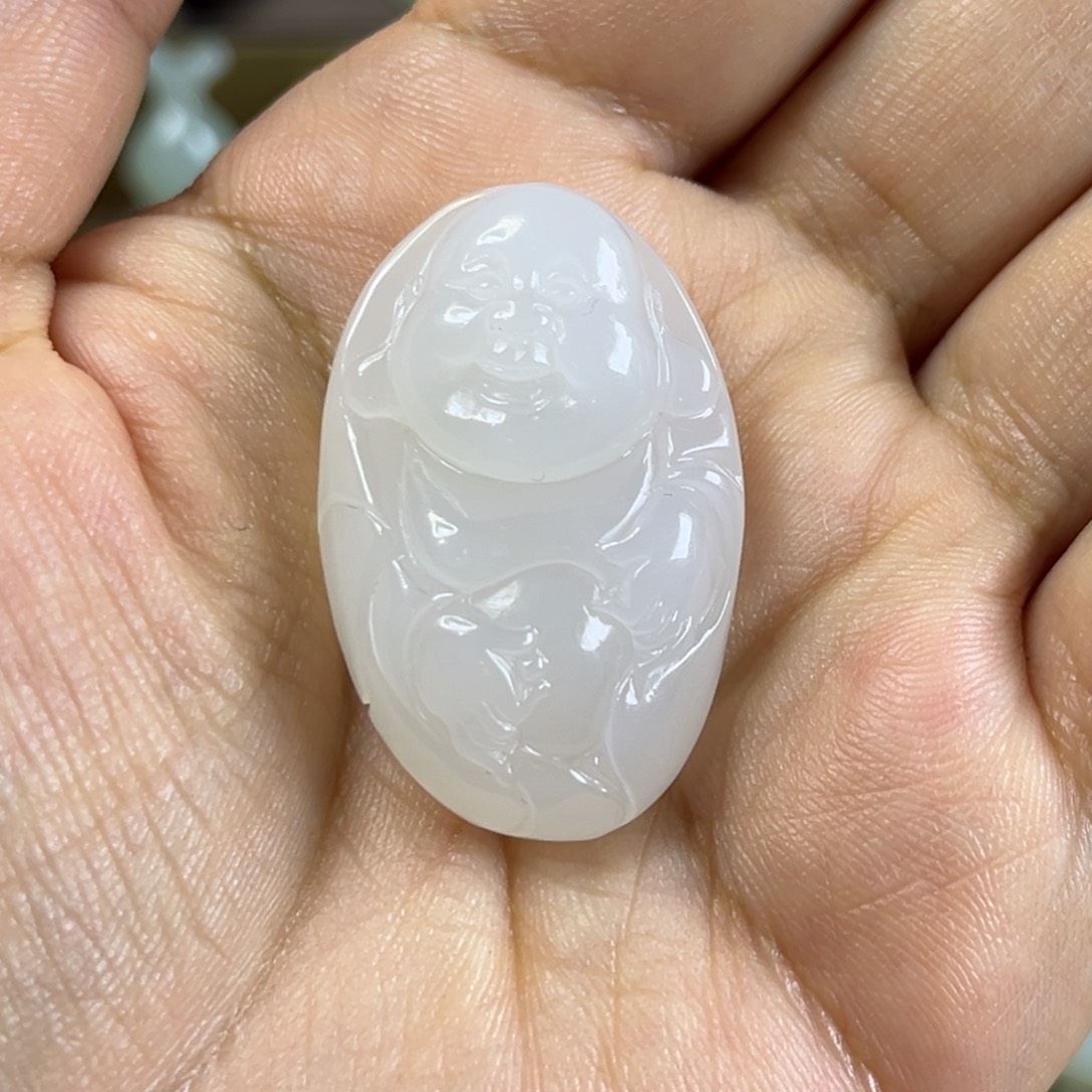 O***K和田玉未镶嵌手链