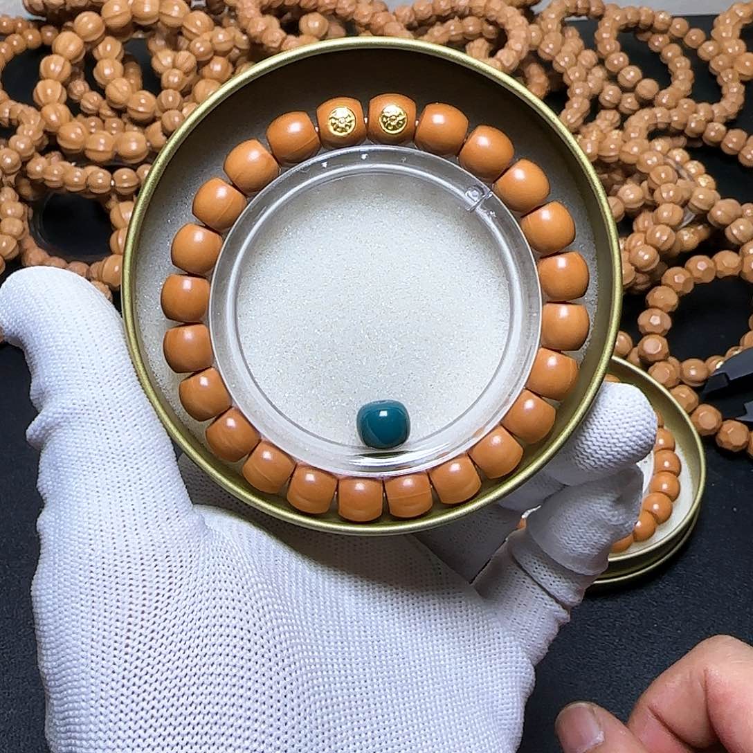 猴头核桃手串双标毕业好配直切10左右28号