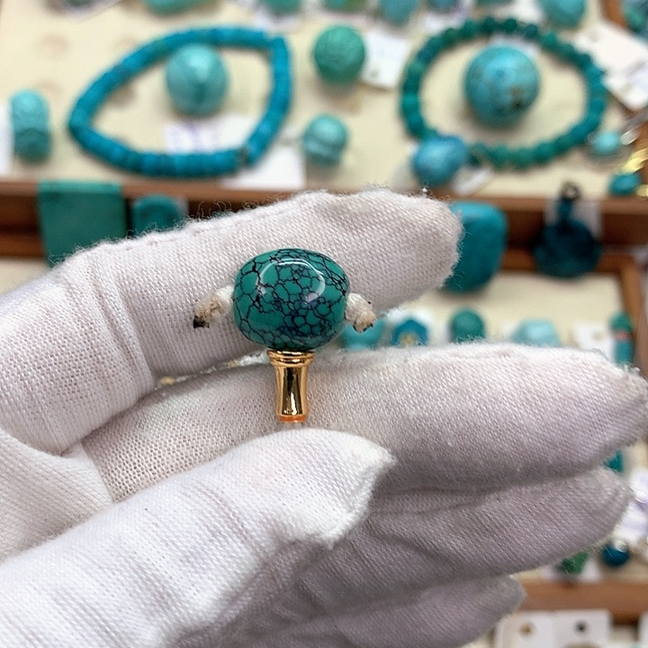 绿松石挂件未镶嵌