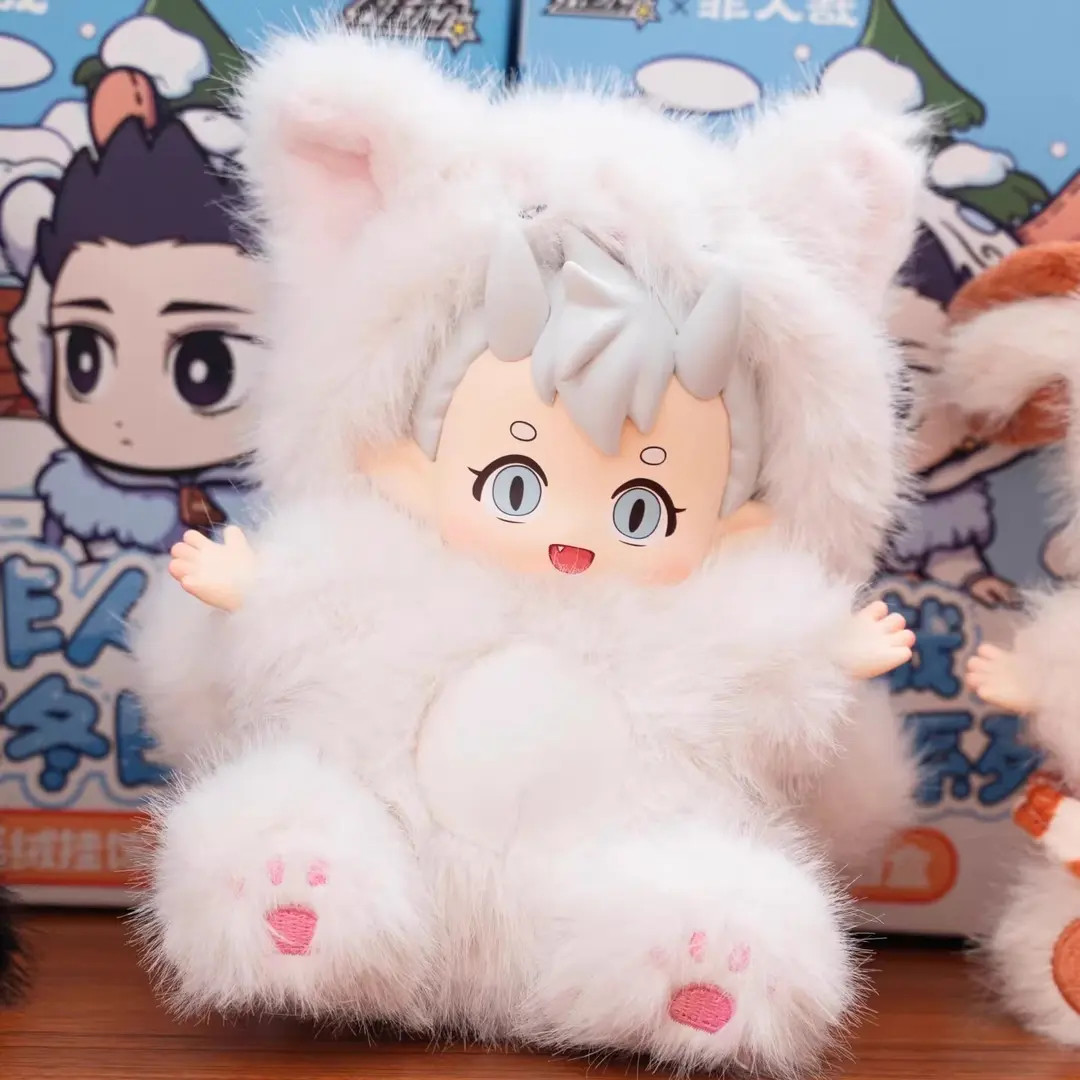 正版稚顽非人哉茸茸冬日系列盲盒