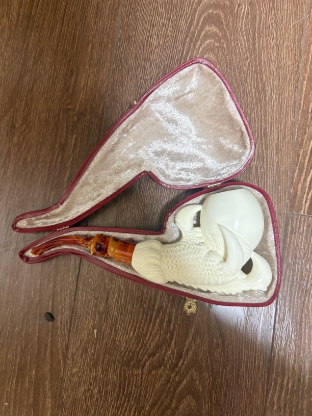 海泡石烟斗 超大龙抓蛋