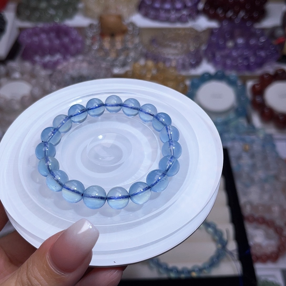 水晶手串未镶嵌?*天然水晶9.2mm