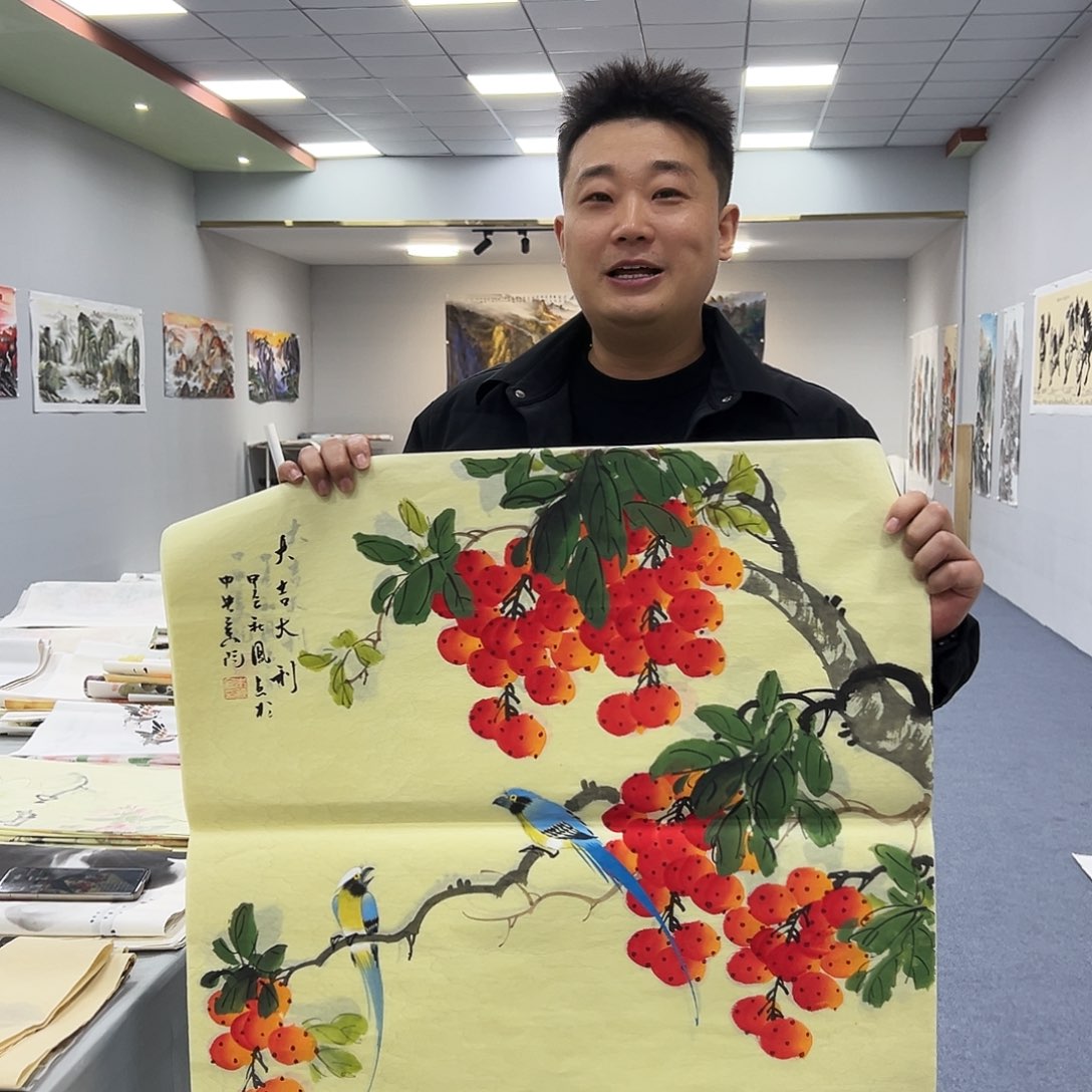 国画国画作品宣纸纯手绘