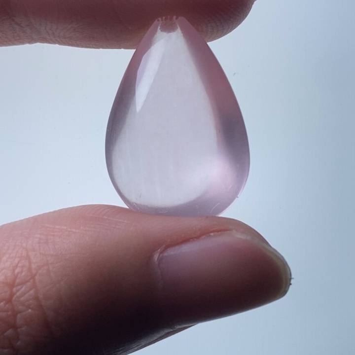 未镶嵌水晶颈饰粉晶吊坠