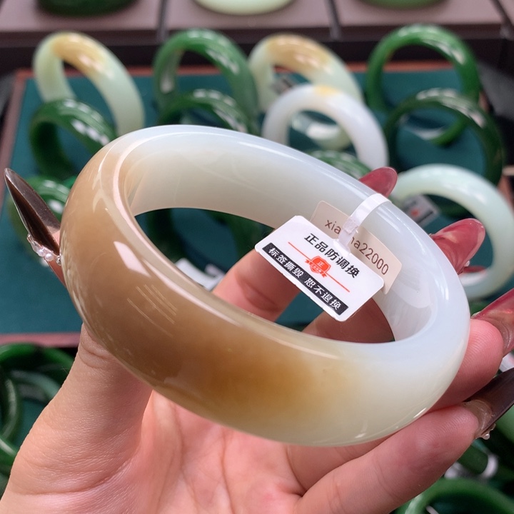 未镶嵌手镯和田玉5859