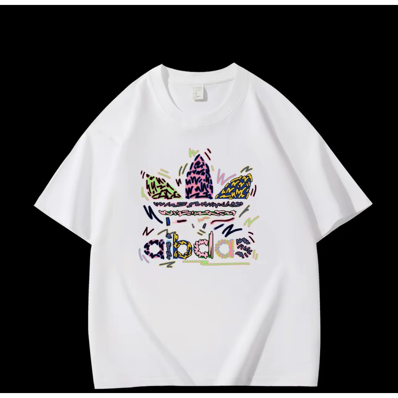 【一折粉丝福利】潮牌男女同款圆领百搭T恤