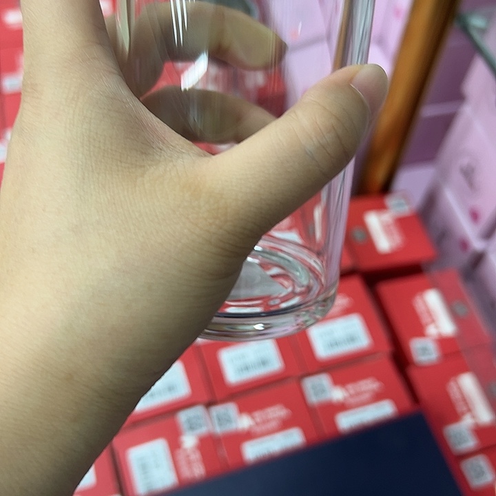 水晶玻璃茶隔款本色单层玻璃杯4304301211