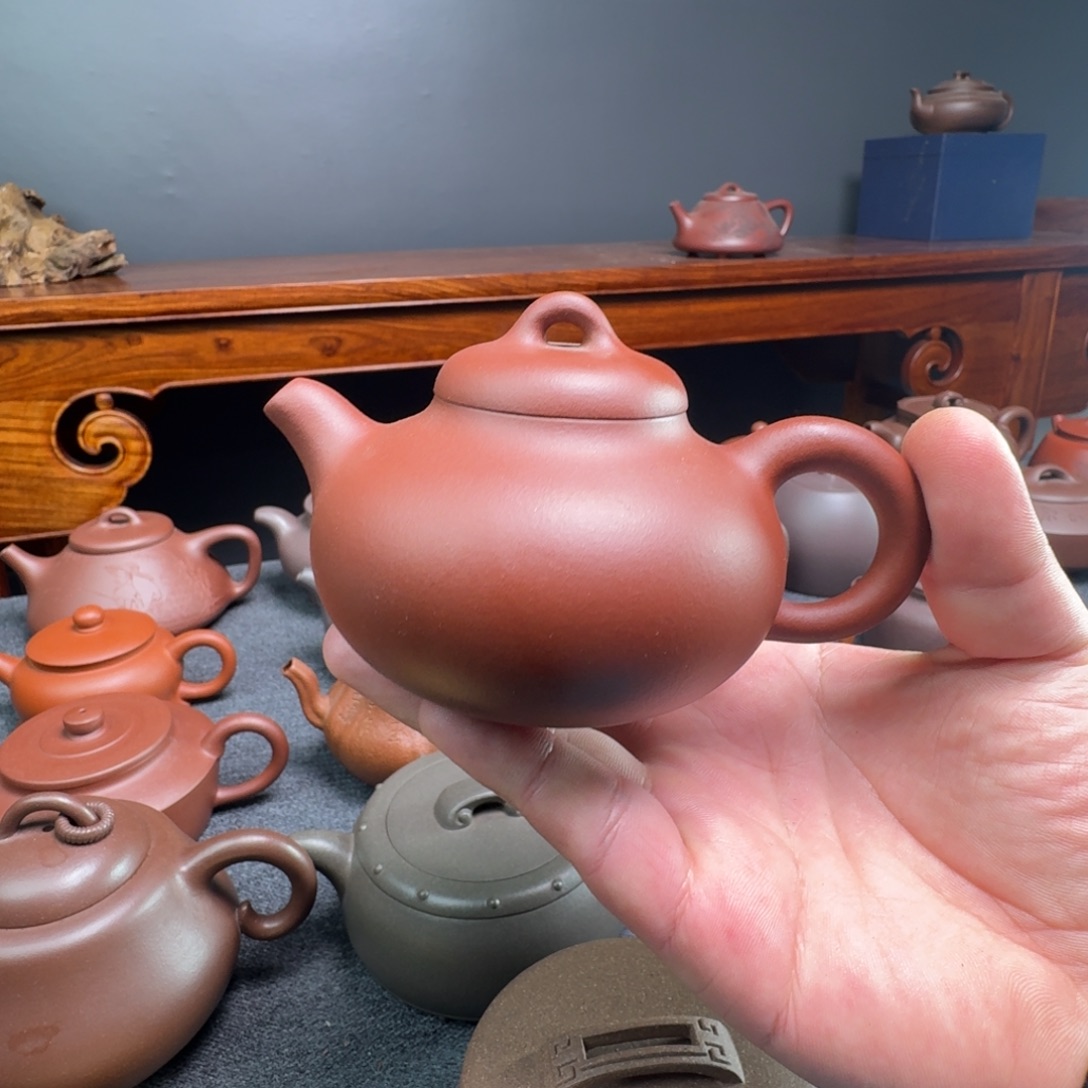 紫砂茶壶紫泥乳鼎