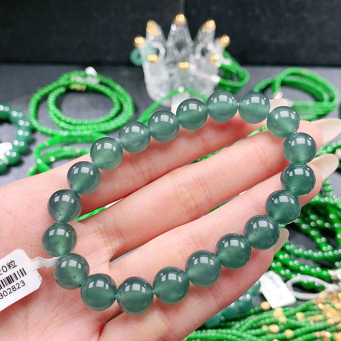 翡翠未镶嵌手链手链